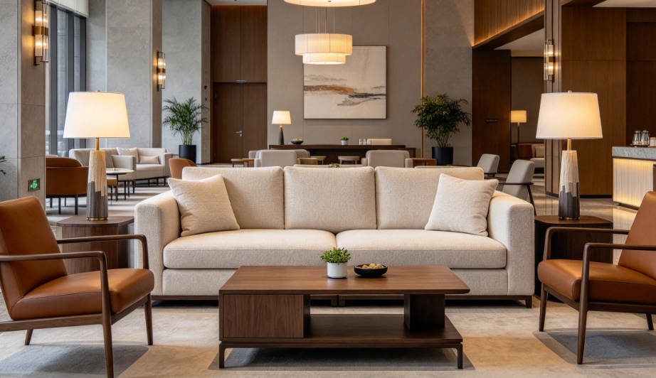 Deep-Seat Fabric Sofas: What Furniture Planners Should Know About Seat Depth插图 Deep-Seat Fabric Sofas: What Furniture Planners Should Know About Seat Depth插图